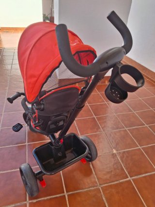 Triciclo Evolutivo Molto Rojo y Negro
