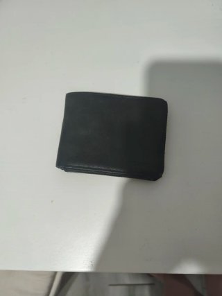 Cartera Pull&Bear negra hombre