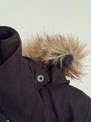Chaqueta Invierno Quechua Mujer Negra