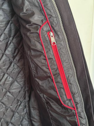 Chaqueta Invierno Quechua Mujer Negra