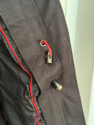 Chaqueta Invierno Quechua Mujer Negra