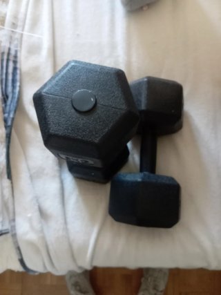 Par Mancuernas Hexagonales 8 Kg