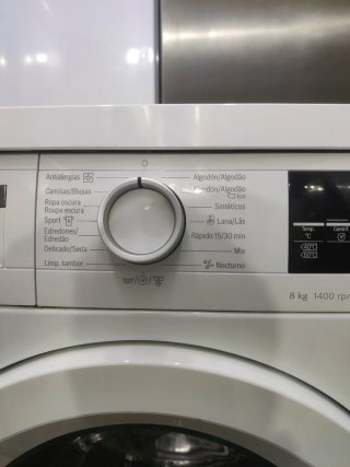 Lavadora Bosch Serie 6 8kg 1400rpm