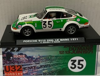 Scalextric Fly Porsche 911S Le Mans 1971