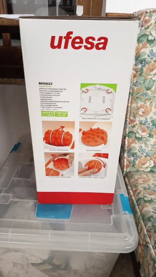 Ufesa Aqua Relax Bañera Hidromasaje Pies