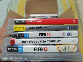 PS3 Super Slim 500GB + 21 Juegos