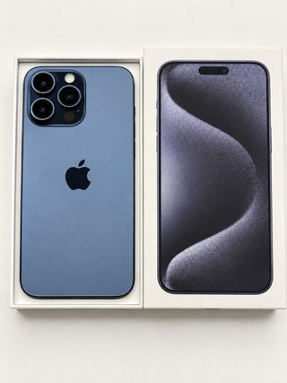 iPhone 15 Pro Max 256GB Blue Titanium
