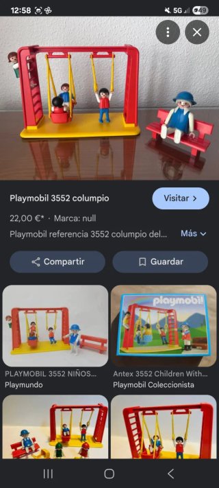 Playmobil Partes Parque de Columpios