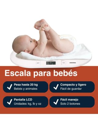 Báscula Bebé Digital GRUNDIG nuevo