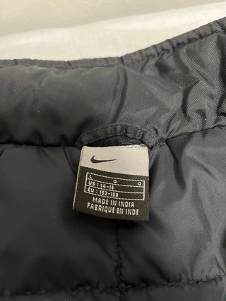 Chaqueta Nike Negra Talla 14-16