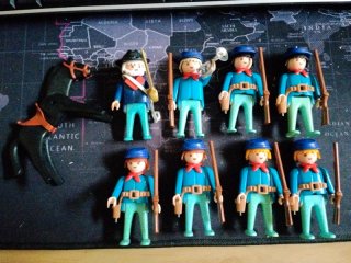 Playmobil Lote Ejército Nordista
