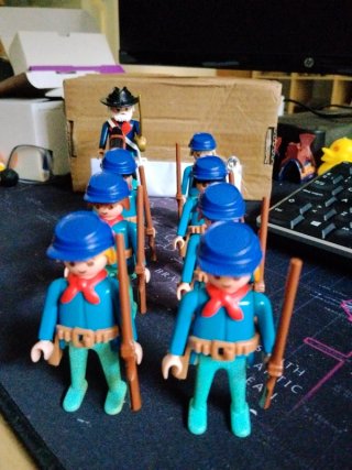 Playmobil Lote Ejército Nordista