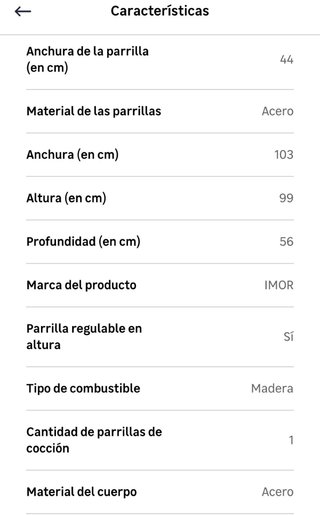 Barbacoa con ruedas para 8 personas