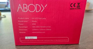 Lampada UVLED ABODY 9C Bianca