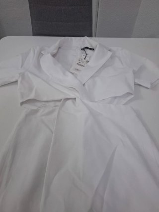 Vestido Blanco Zara Talla S