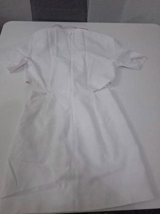 Vestido Blanco Zara Talla S