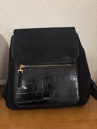 Lote 2 Zaini Nero e Argento Iridescente