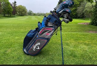 Set completo y bolsa palos golf Callaway XR
