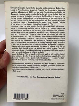 Libro sefardí: Une vie judéo-espagnole à l'Est