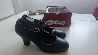 Zapatos piel Claqué Capezio Mujer Talla 36,5= 36