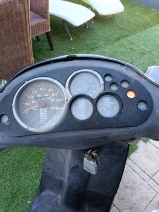 Piaggio Typhoon 50 cc Negra
