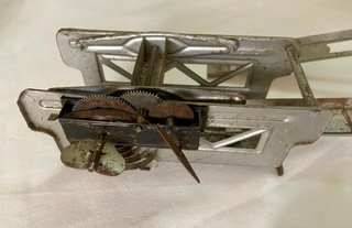 Juguete tobogán, coche metal antiguo de RICO