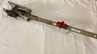 Juguete tobogán, coche metal antiguo de RICO