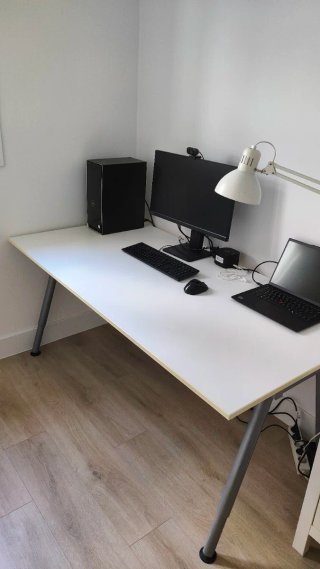 Mesa Escritorio Ikea Blanca.