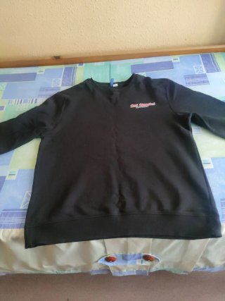 Sudadera Negra Gato