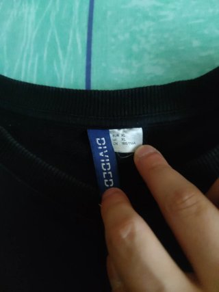 Sudadera Negra Gato