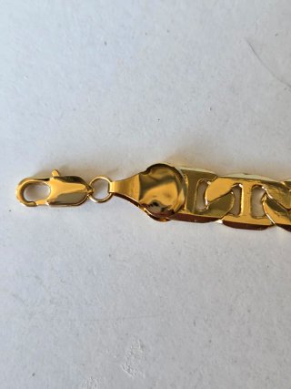 Conjunto Collar y Pulsera Chapados en Oro
