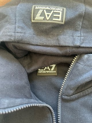 Chándal Emporio Armani EA7 Negro