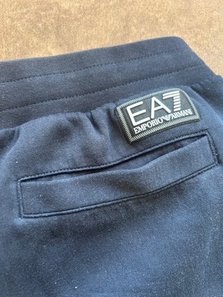 Chándal Emporio Armani EA7 Negro