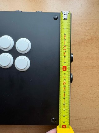 Fightstick Controlador Arcade Leverless para PC