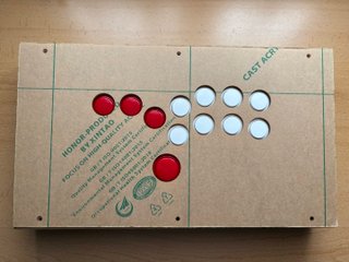 Fightstick Controlador Arcade Leverless para PC