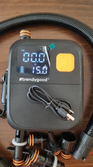 Inflador eléctrico para tabla de paddle surf