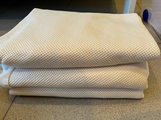 Pack Sabanas bajeras protectoras para cuna 60x120