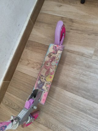 Patinete infantil unicornios rosa