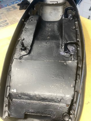 Asiento BMW R100 Azul
