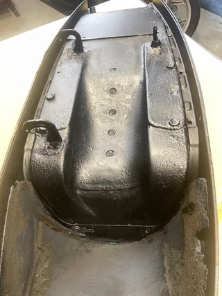Asiento BMW R100 Azul