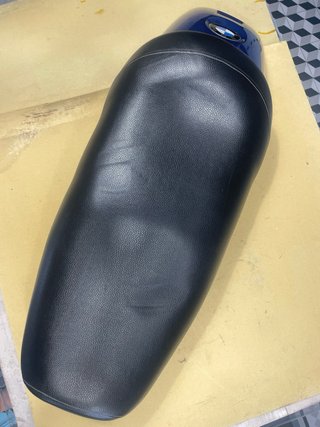 Asiento BMW R100 Azul