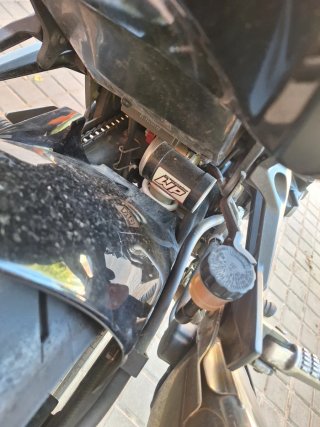 Kawasaki Z1000 Naked Negra/Plata