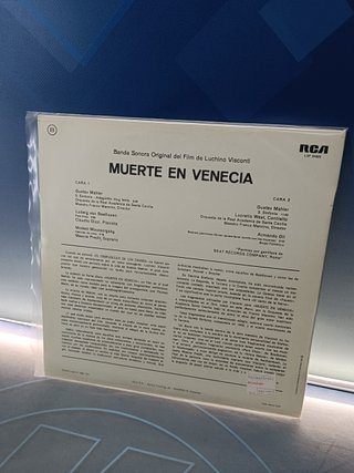 Disco, Lp, Orquesta De La Real Academia De Santa Cecilia, Franco Mannino – Muerte En Venecia (Banda Sonora Original Del Film)
