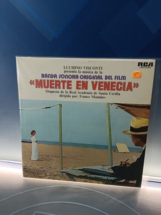 Disco, Lp, Orquesta De La Real Academia De Santa Cecilia, Franco Mannino – Muerte En Venecia (Banda Sonora Original Del Film)