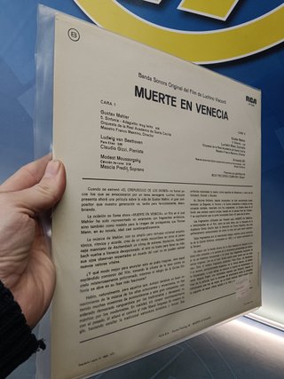 Disco, Lp, Orquesta De La Real Academia De Santa Cecilia, Franco Mannino – Muerte En Venecia (Banda Sonora Original Del Film)