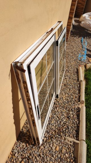 Ventana aluminio blanco Climalit