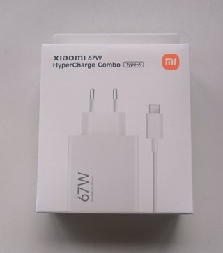 Xiaomi Cargador 67W HyperCharge Combo Type-A
