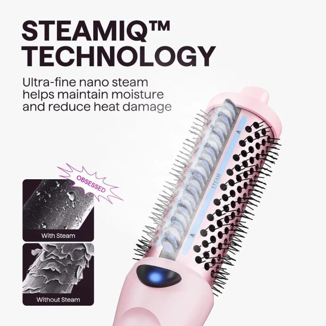 Cepillo Térmico Wavytalk Vapor Steamlift Pro