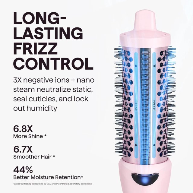 Cepillo Térmico Wavytalk Vapor Steamlift Pro