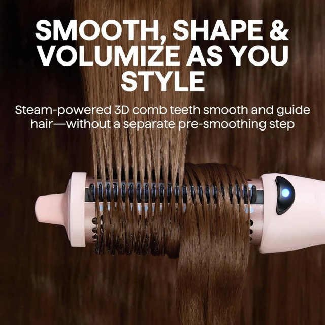Cepillo Térmico Wavytalk Vapor Steamlift Pro